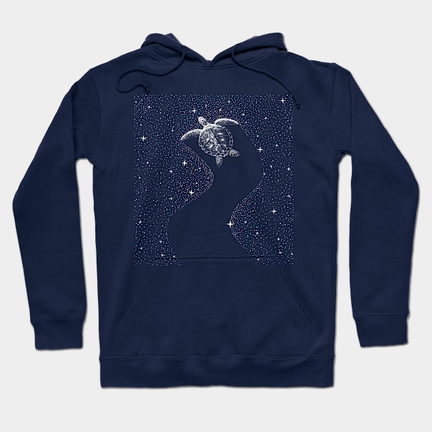 Starry Turtle Hoodie by Aliriza